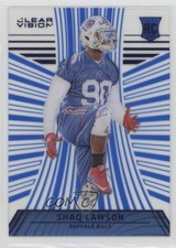 2016 Panini Clear Vision Rookies Level 1 Blue 91/99 Shaq Lawson #105 1l2