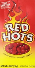 Red Hots Cinnamon Flavored Candy 5.99 Ounce Pack of 1 ,
