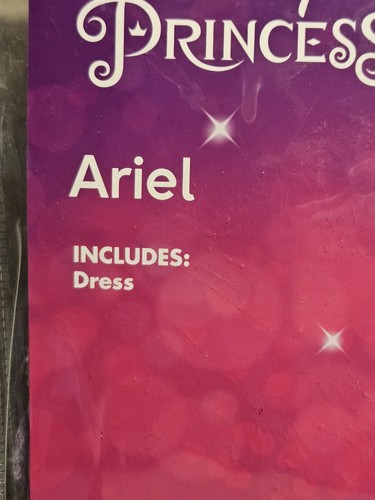 Disney Princess Ariel Halloween Costume Child Small 4-6 Dress Only - Picture 3 of 5