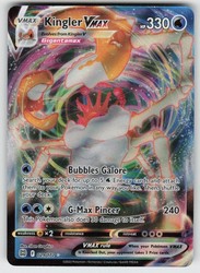 Kingler VMAX 029/172 Brilliant Stars Ultra Rare Holo