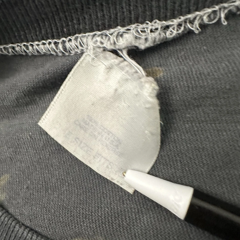 Camisa para dormir vintage años 80 gato y ratón talla única pijama negro Foto 4 de 4