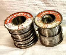 Two Used Rolls Canfield Solder 50/50 For Stained Glass FREE SHIPPING