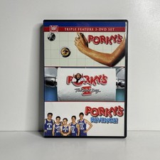 Porky's Triple Feature Porky's / Porky's 2 / Porky's Revenge 3-DVD Set Rare OOP