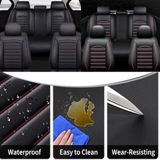 For Dodge Ram 1500 2009-2023 2500 3500 5-Seats Car Seat Cover Full Set Cushion