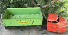 Vintage Wyandotte 17" Pressed Steel Side Dump Truck