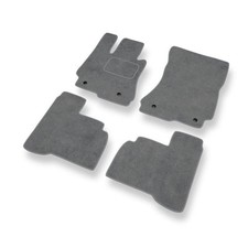 Fußmatten Velours für Mercedes-Benz S Klasse W221 (2006-2013) Automatten Graue2