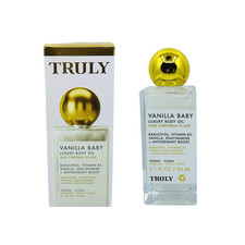 TRULY Vanilla Baby Luxury Body Oil 3.1 fl oz / 90 ml Vegan Clean Beauty Bodycare