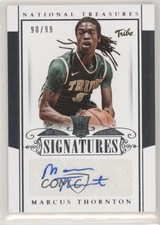 2015 National Treasures College Rookie Signatures 90/99 Marcus Thornton Auto 5x8