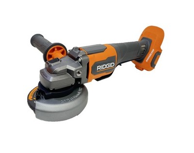 Ridgid Orange Brushless Disc Grinder Tool 9000 Rpm Ergonomic