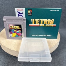 Nintendo Game Boy - Tetris Plus - Game & Manual - Tested
