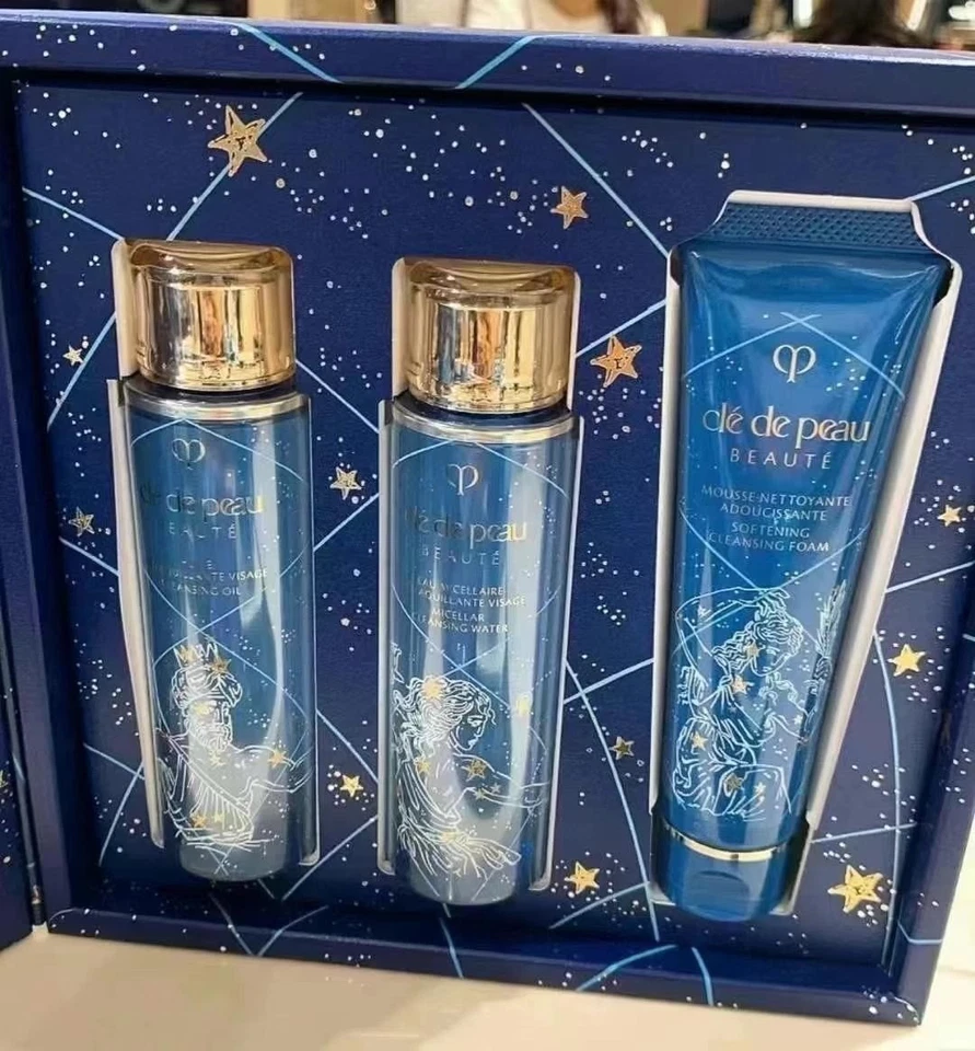 2022 Cle de Peau Beaute Cleansing Trio Set óleo de limpeza, espuma, água micelar - Imagem 2 de 4