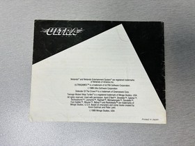 Teenage Mutant Ninja Turtles NES *Manual Only* (Nintendo Entertainment System)