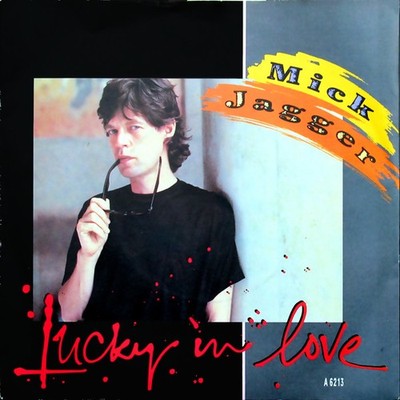 Mick Jagger - Lucky In Love - Used Vinyl Record 7 - 82 - D1450z