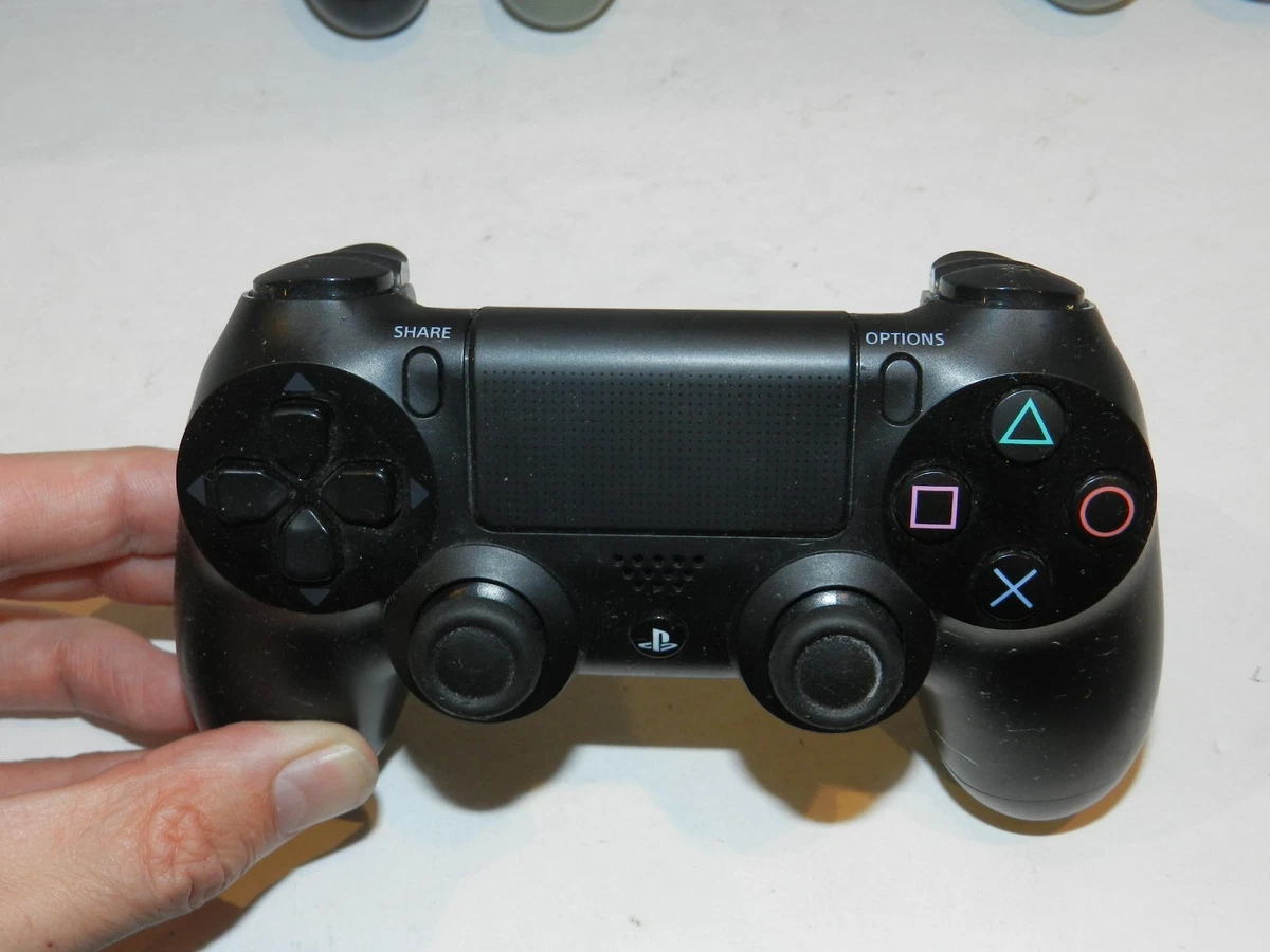 Sony Playstation DualShock 4 Black Wireless Video Game Controllers