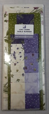 Maywood Studio Precut Floral Thyme with Friends Table Runner Kit  Cotton fabric