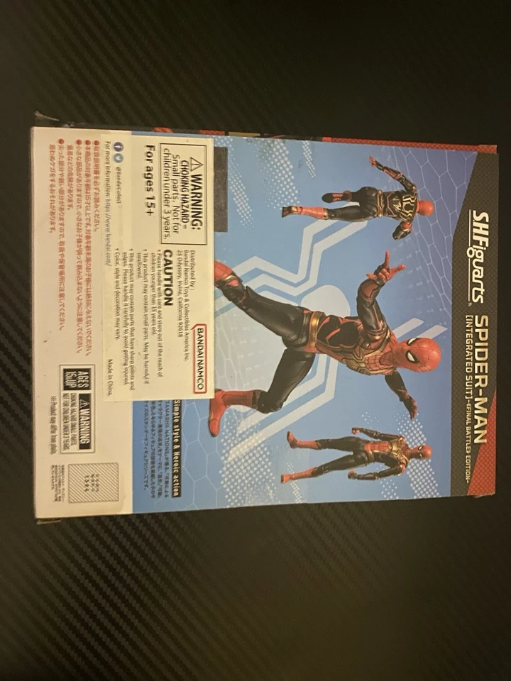 Traje Integrado S.H.Figuarts Spider-Man Batalla Final, No Way Home Foto 4 de 4