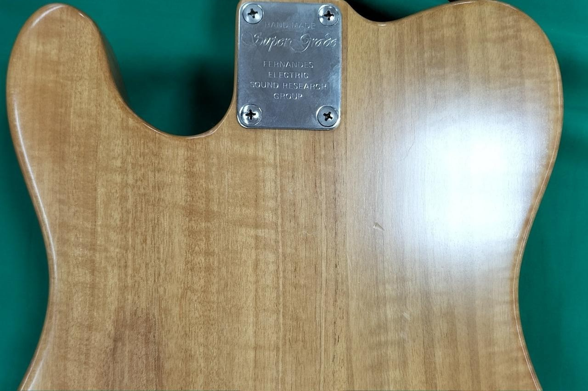 FERNANDES FTE-85 Super Grade Natural Made in Japan TL Type