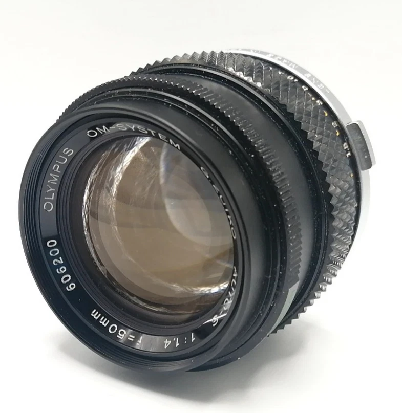 🎦👀Leer ⭐Exc+3⭐ Olympus OM-System G.Zuiko Auto-S 50mm f1.4 Standard JAPÓN Foto 4 de 4