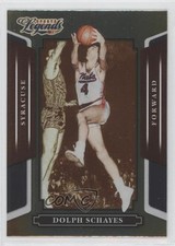 2008 Donruss Americana Sports Legends Dolph Schayes #44 HOF 8d2