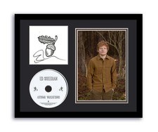 Ed Sheeran Autograph Signed 11x14 Framed CD Photo Autumn Variations Single ACOA