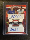 2025 Leaf Signature Series USA Trinity Rodman Sophia Smith Dual Auto True #d 1/1