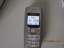 NOKIA 1600 SILVER MOBILE PHONE IN EXCELLENT CONDITION ORIGINAL BOX
