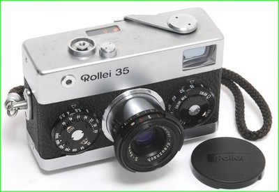 @ Rollei 35 35mm viewfinder camera w. Schneider S-Xenar 3,5/40mm lens