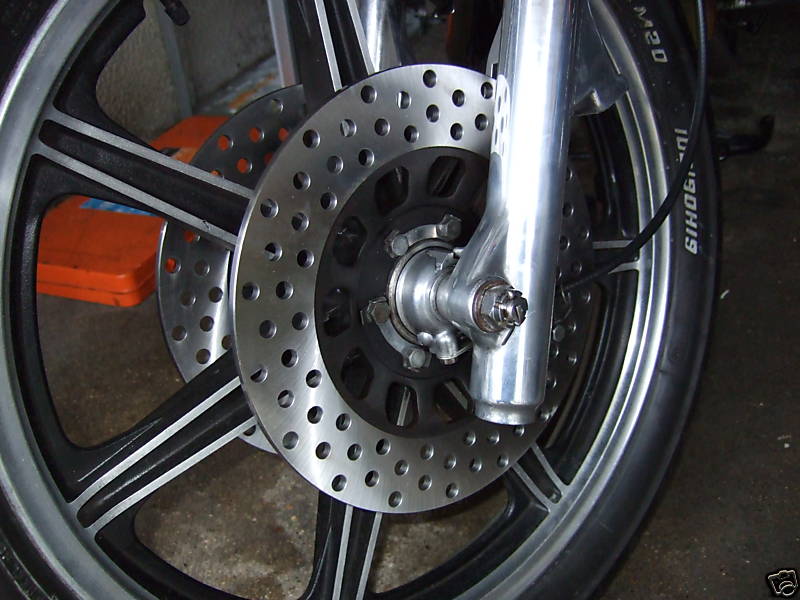 Motorcycle Brake Disc Rotor Drilling Service 72 Hole