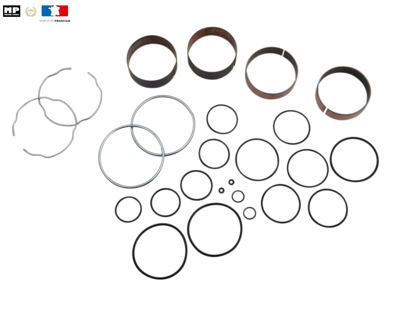 Kit reconditionnement de fourche Suzuki RM-Z 450 joints spi 38-6130