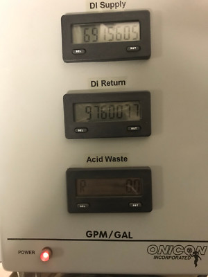 Onicon D-1203 Multi-flow meter display module | eBay