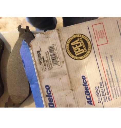 Disc Brake Pad-Semi Metallic Front ACDELCO  14D702M - Picture 2 of 2
