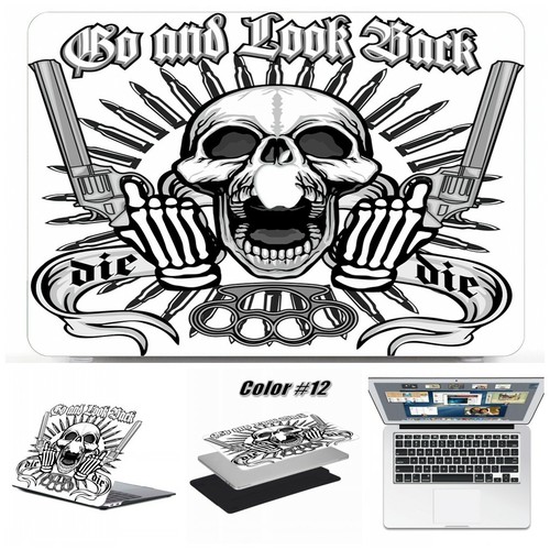 Cool Matte Halloween Night Scary Skull Rubberized Hard Case Cover Fr New Macbook - Picture 24 of 41