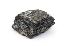 Muestra de roca de gneis biotita cruda, 1" - Muestras seleccionadas por geólogos - Eisco Labs