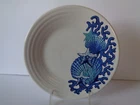 Fiesta Coastal Sea Shells Starfish White Luncheon Plate 9" Diameter Exclusive