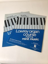 Lowery Organ Course Featuring Minit Music 20 Songs Part 1 & 2 1970 Sheet Music 