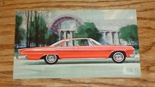 Original 1963 Dodge Custom 880 2-Door Hardtop Postcard 63
