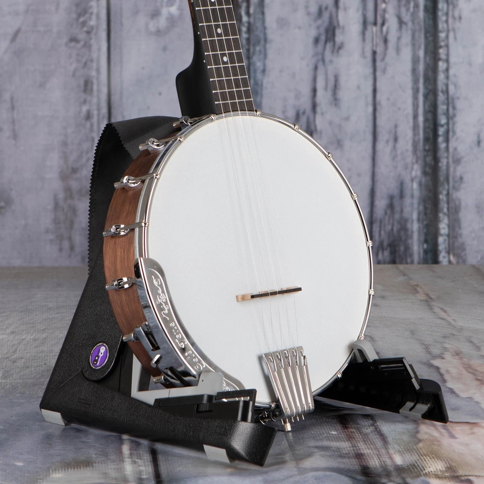 Banjo tono dorado CC-50, mancha marrón vintage Foto 2 de 4