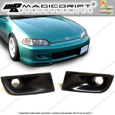 For 92-95 Honda Civic EG EG6 Front Bumper JDM Air Duct Vent