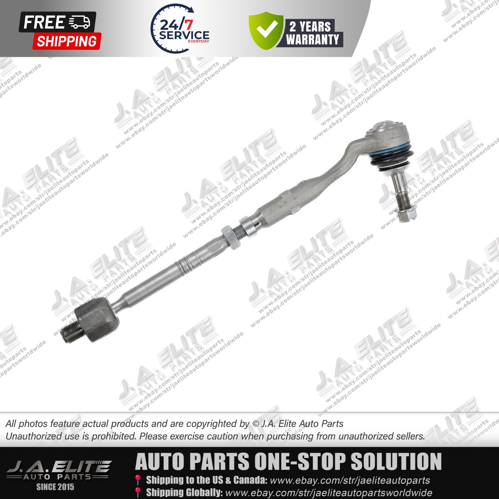 Front Right Tie Rod End Assembly for Rolls-Royce Ghost (2010-2014) 32106784719