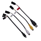 FPV TV Video Out Cable for Mobius 1 ActionCam Keychain Camera 1080P Only - 2Pack