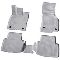 3D Gummi Fussmatten Passend FüR VW Passat 3G B8 | Ab BJ 2014> | Grau Mit Rand