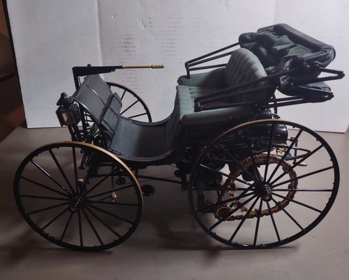 Carro sin caballos vintage Franklin Mint 1883 Duryea escala 1:8, coche de motor {LEER} - Imagen 3 de 18
