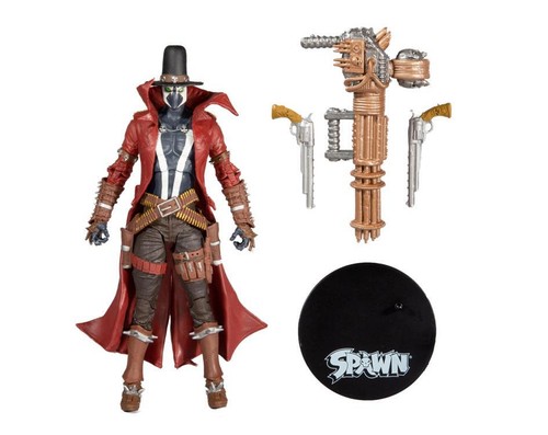 McFarlane Toys Spawn's Universe: Gunslinger Spawn (Gatling Gun) NEW In Stock - Picture 6 of 9