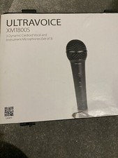 Behringer Dynamic Microphone Ultravoice Xm1800s Vocal Set Of 3pcs