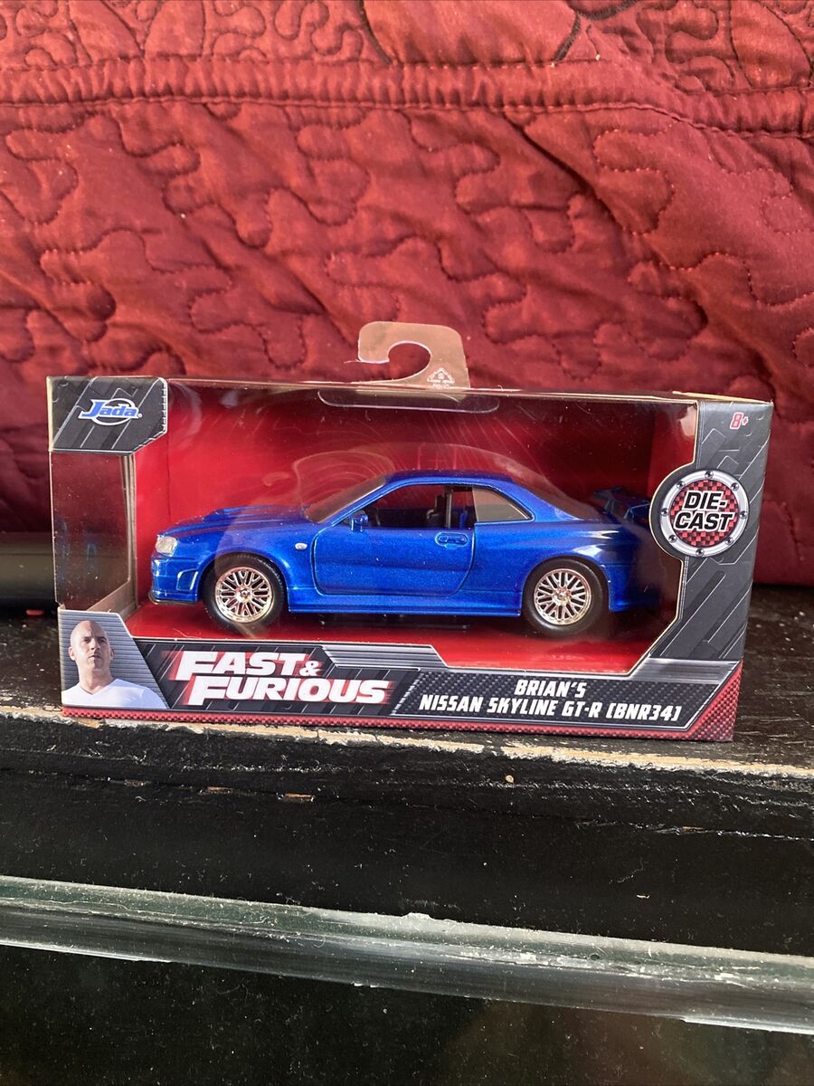  Jada Toys Fast & Furious Brian's Nissan Skyline GT-R