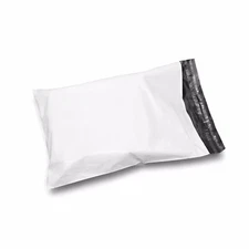 100 12x15.5 Premium Plastic Flat Poly Mailers Shipping Bags Envelopes 1.7 MIL
