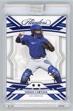 2023 Panini Flawless Diego Cartaya Dual Sapphire 11/15 Color Match