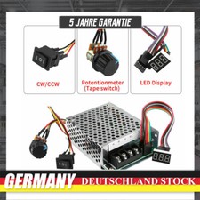DC 10-55V Motor Drehzahlregler Reversible Schalter 12V 24V 36V 60A PWM CW / CCW~