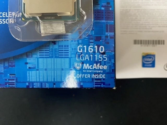 Intel CELERON G1610 2.6GHZ 55W 2M L-1 PROC - Image 2 of 3