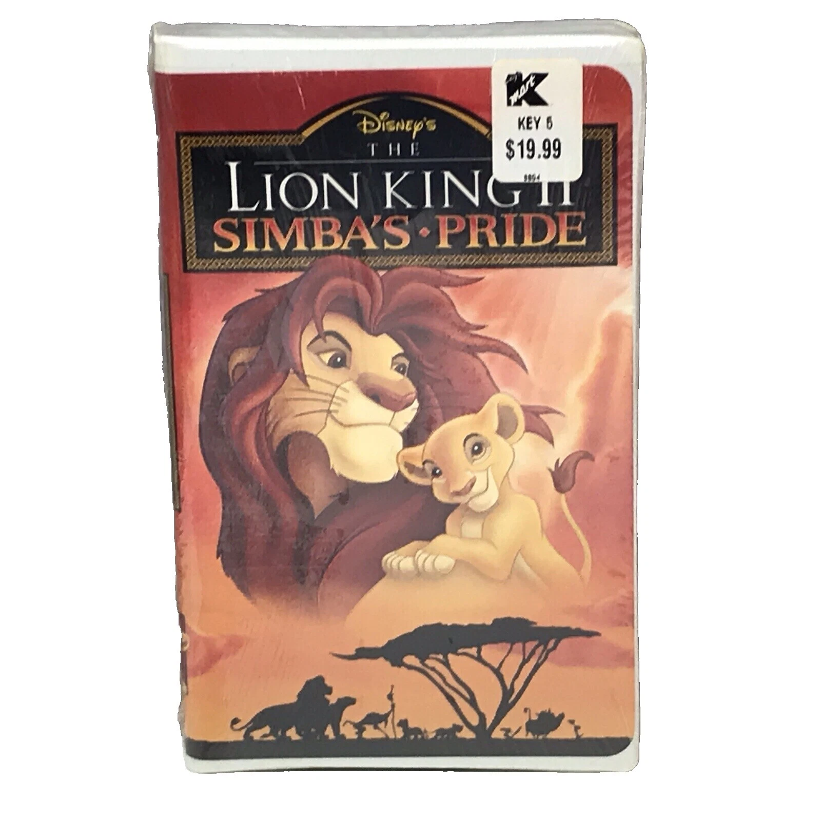 The Lion King Full Screen VHS Tapes